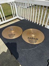 Sabian B8 14" 36cm Hi-Hats Cymbals Set Pair Fast Shipping