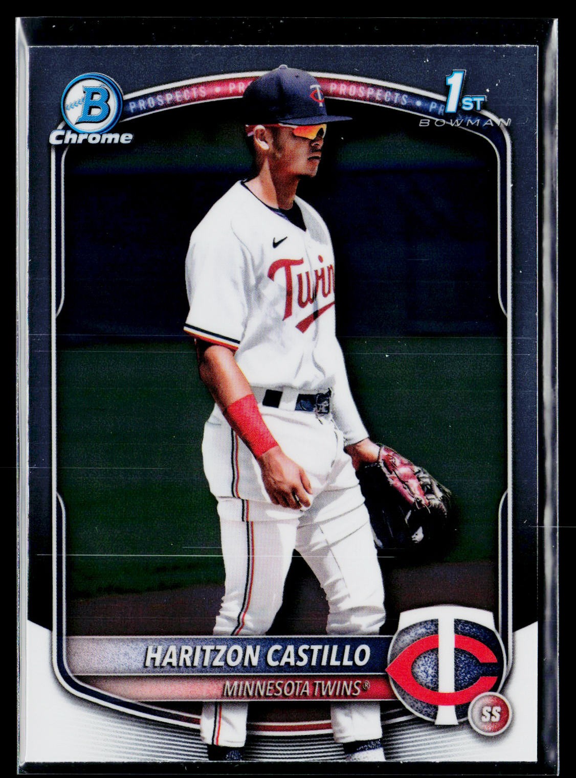 Haritzon Castillo 2025 Bowman Chrome Prospects #BCP-161 Minnesota Twins