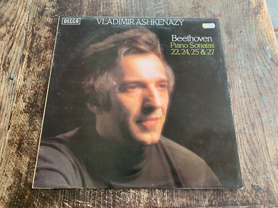 Vladimir Ashkenazy Beethoven Piano Sonatas 22, 24, 25 & 27 Vinyl LP Record Decca
