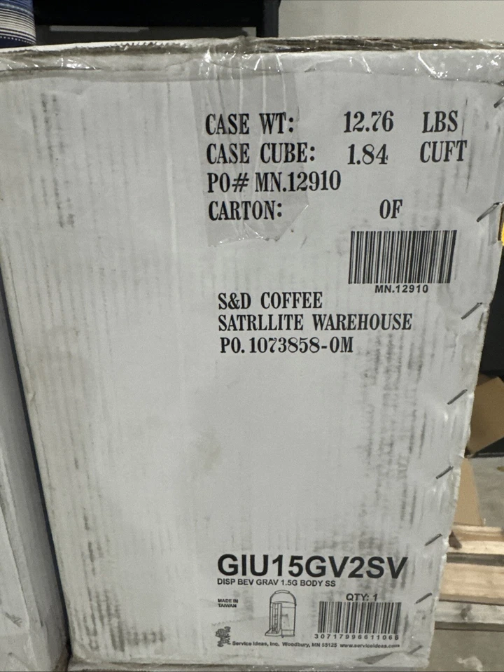 Factory sealed Service Ideas Gravity Beverage Dispenser Server 1.5 Gallon - Image 4 of 4