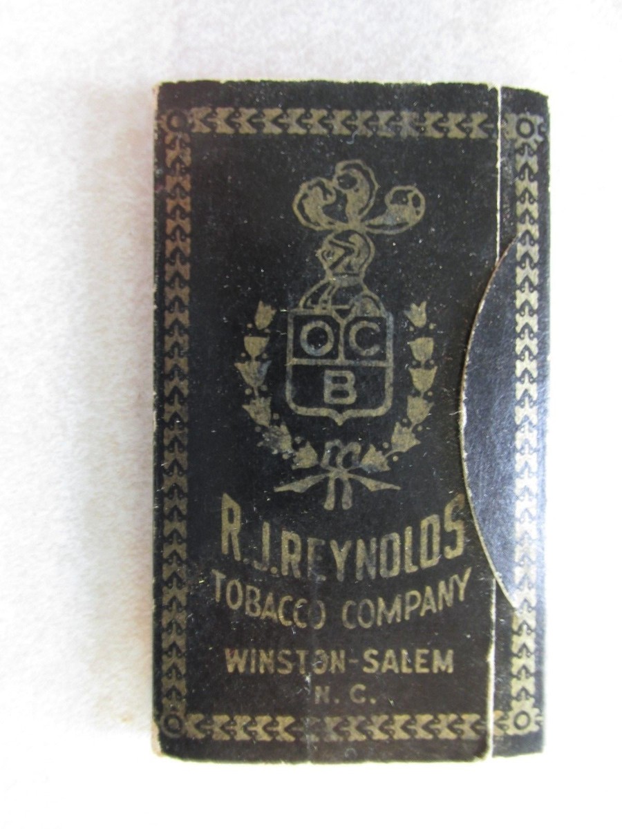 Vintage R J Reynolds Rolling Paper full old tobacciana OCB Tobacco Smoking 