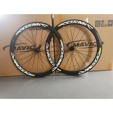 700C 50mm Wheels Road Bike Front and Rear Wheelset Disc Brake Thru Axle 24Holes