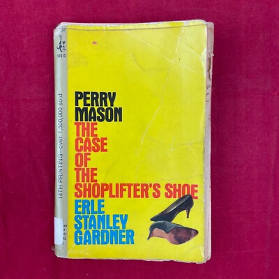 1965 Perry Mason The Case Of The Shoplifter's Shoe Paperback