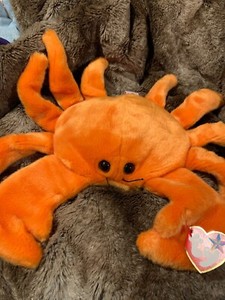orange crab beanie baby