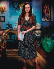 KATHERINE LANGFORD signed autograph 20x25cm 13 REASONS in person autograph COA