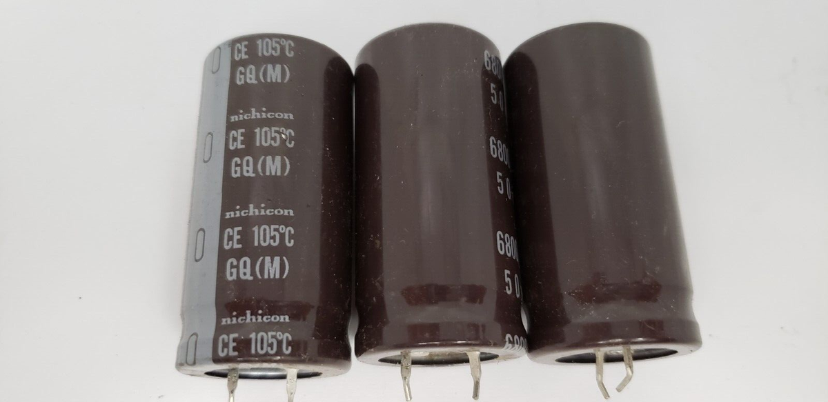 LHL1H682QHS NICHICON Capacitor 6,800uF 50V Aluminum Electrolytic Snap In 2020020960 - Foto 4