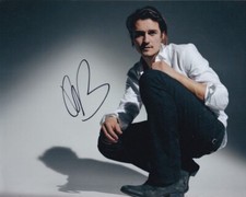 ORLANDO BLOOM signed Autogramm 20x25cm PIRATES OF CARIBBEAN in Person autograph