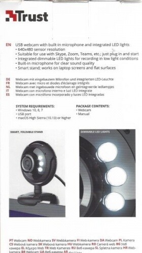 TRUST 16428 - Webcam Spotlight Pro - schwarz - Neu / OVP - Bild 2 von 2
