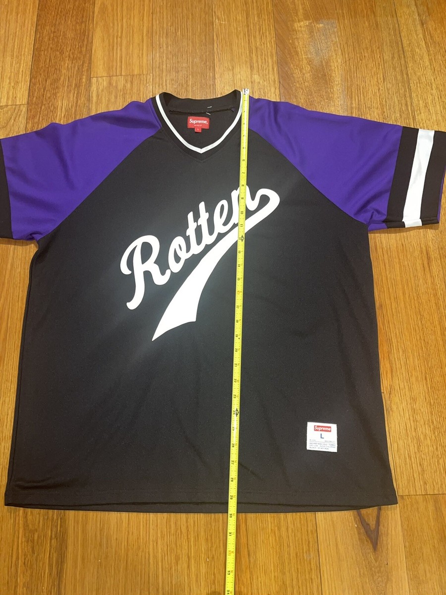 Supreme Rotten Jersey Purple Size Large HTF | eBay