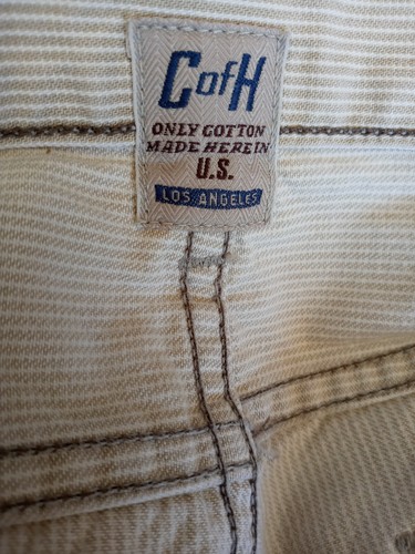 Pantalones de mezclilla Citizens of Humanity pana Sid para hombre bronceados 32 (34x32) Jerome Dahan - Imagen 11 de 17