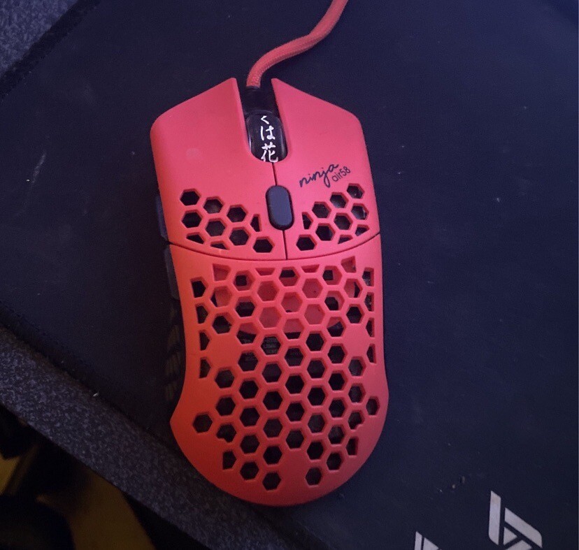 finalmouse ninja air58 cherry blossom red eBay