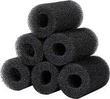 6-Pack Pre-Filter Sponge for Aquarium Shrimp Fry Fish Tank Filter 0.8 Intake, R