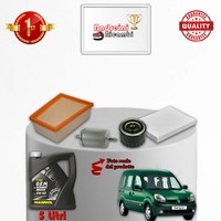 Set Service 4 Filter Und ÖL Renault Kangoo 1.6 16V 70KW 95CV Von 2001->