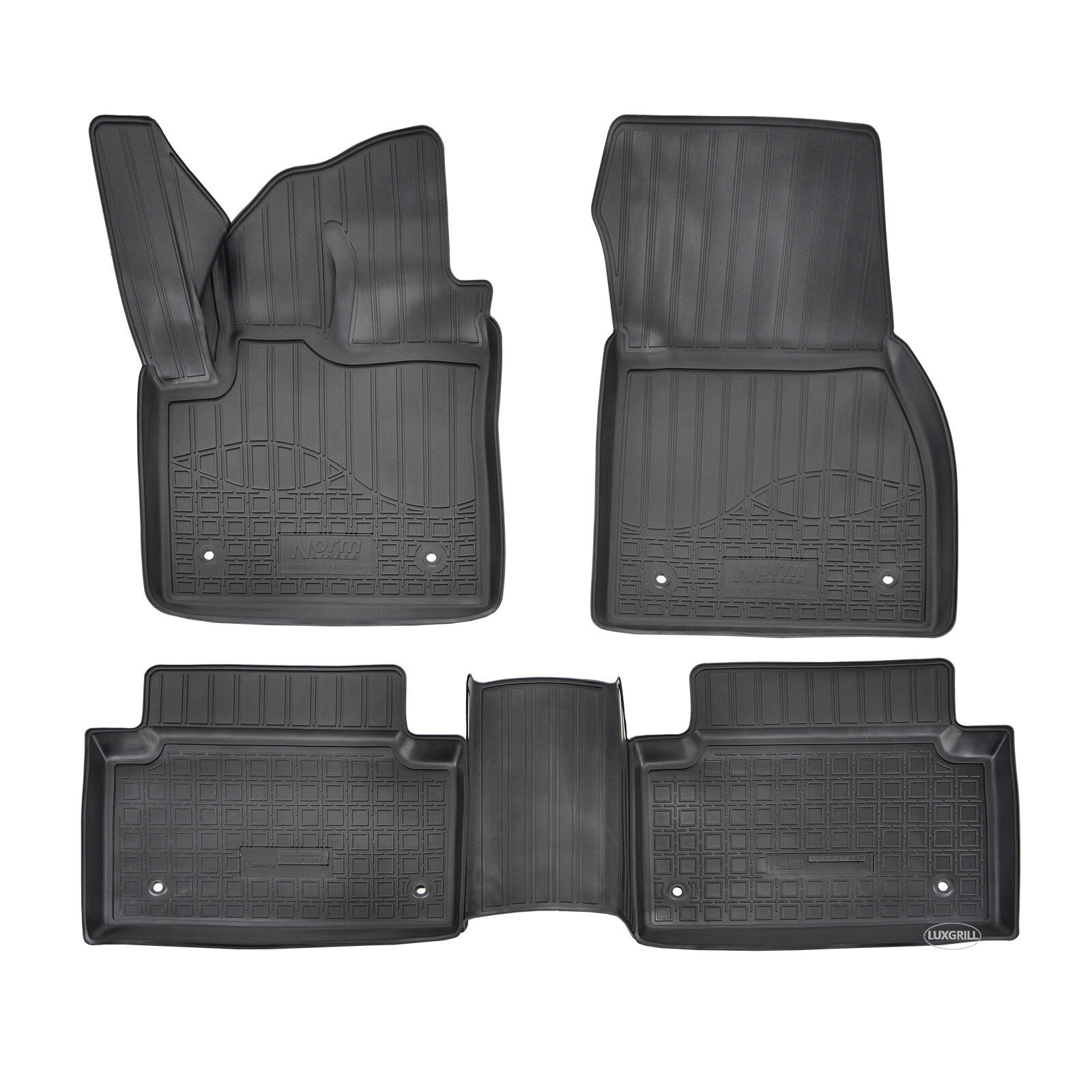 Tappetini Auto In Gomma Travall Per Land Rover Range Rover Evoque (2011-2018) – Set Abitacolo, Guida Sinistra - 4