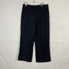 OBERMEYER MEN'S KEYSTONE SHELL PANTS Snow 25088 Size M Black 34 x 27 Zip Pockets