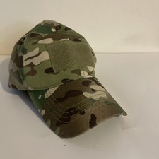 Tactical Operator Cap Adjustable Contractor Hat Army Military Camo Loop Patches