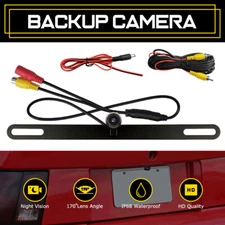 170° CMOS Car Front/Side/Rear View Reverse Backup Night Vision Parking Camera HD