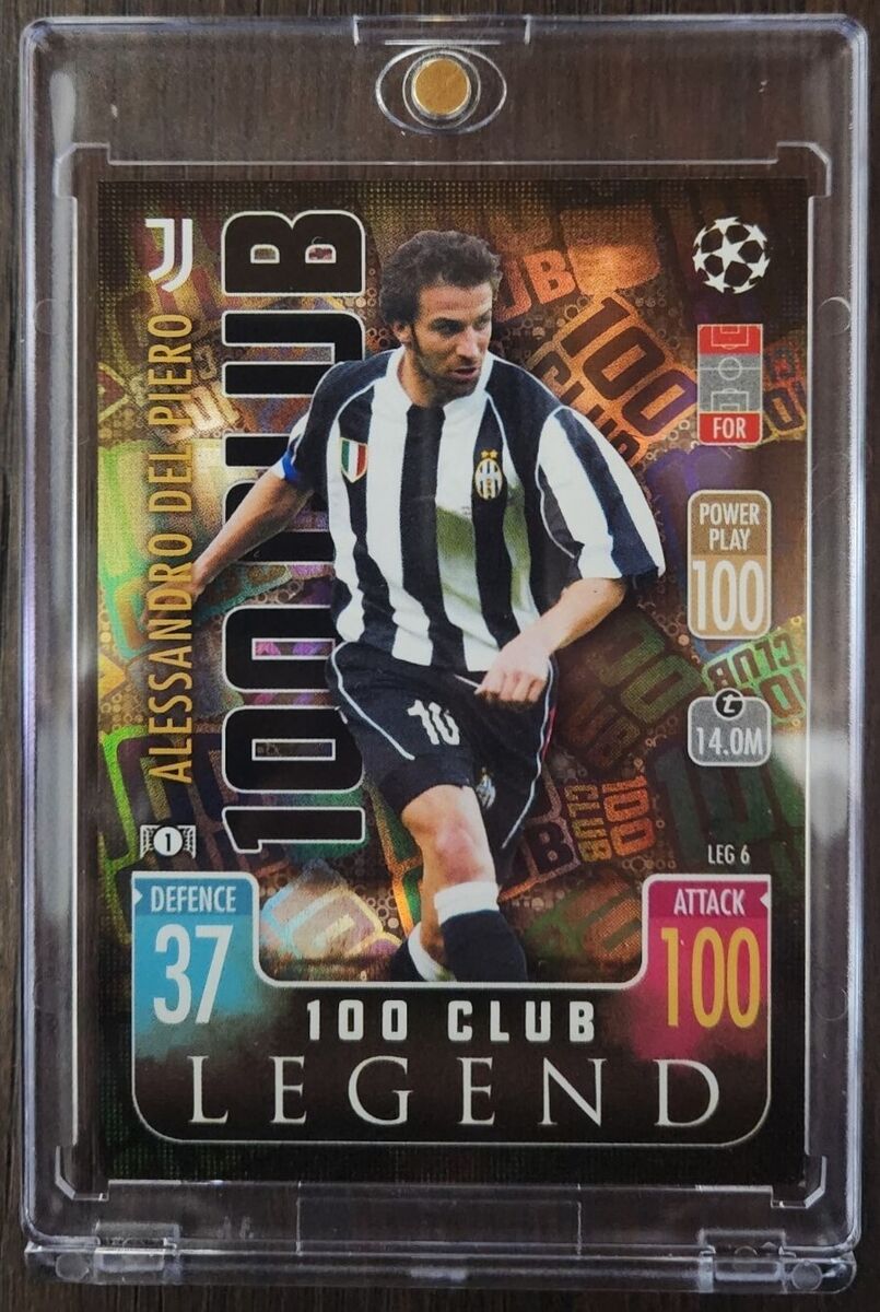 Alessandro Del Piero Juventus Legend Stats Football Print 