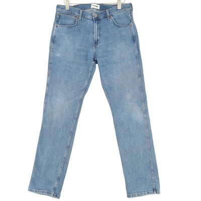 Wrangler Greensboro Jeans Coupe Droite Regular Stretch Homme Zg3