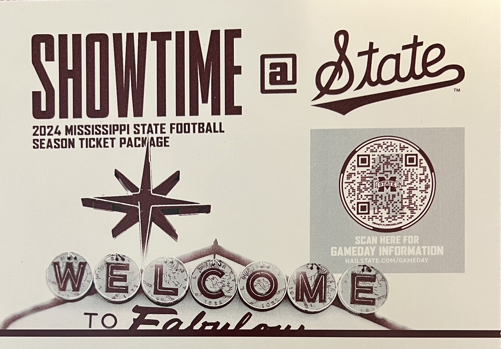 2024 Mississippi State Football Collectible Ticket Stub Game 2 Toledo ...