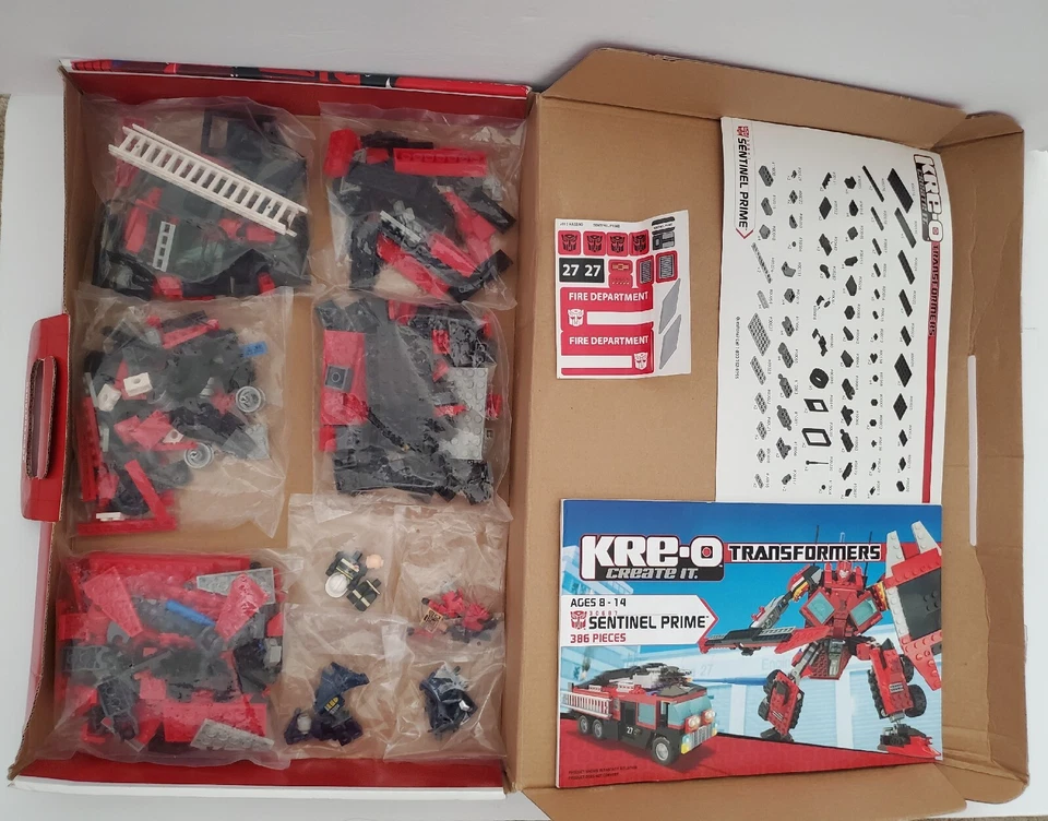 Kre-o Transformers Sentinel Prime 30687 386 Pieces Building Set New Hasbro Kreo - Image 2 of 4