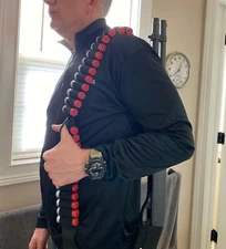 2 Point Shotgun Sling 25 Shell Ammo Holder Tactical Bandolier 12ga 20ga