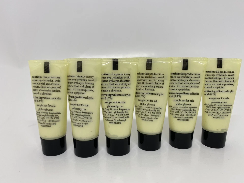 6 件 Philosophy 纯度简单毛孔萃取器去角质粘土面膜 0.17 盎司 = 1 盎司 — 第 2/3 张图片