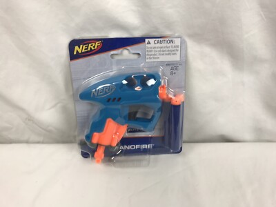 Nerf N-Strike Elite Nanofire Blue Blaster & 3 Darts by Hasbro Ages 8+