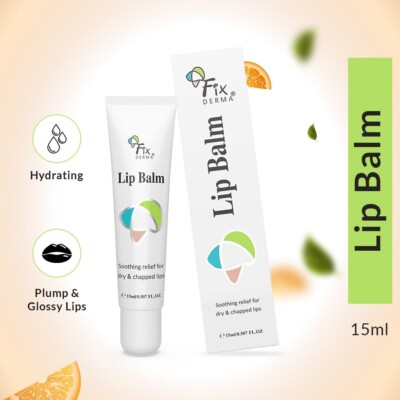 Fixderma Lip Balm With Vitamin C And Vitamin E | Lip Balm For Dark Lips |  Lip Ba