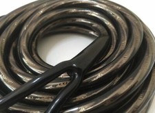 5M Cinch Messgerät voll geschirmt Mono super hochwertig DICK schwarz klar Leitung Auto