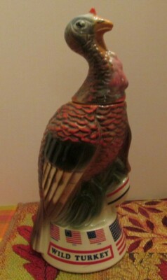 No. 5 Wild Turkey Austin Nichols The Spirit of 76 Decanter Ceramic