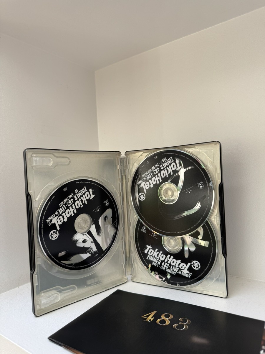 Tokio Hotel “Zimmer 483 - Live In Europe” CD + DVD x 2 | 2007 | eBay
