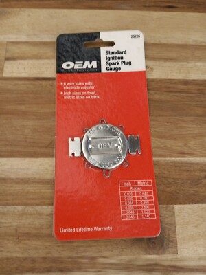 OEM Tools Ignition Spark Plug Gap Gauge High Energy 25026 - New/Sealed ...