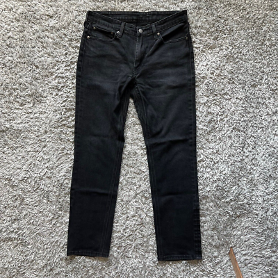 Levis 511 Jeans Mens Black 32X30 Waterless Slim PC9-19111-0070 | eBay