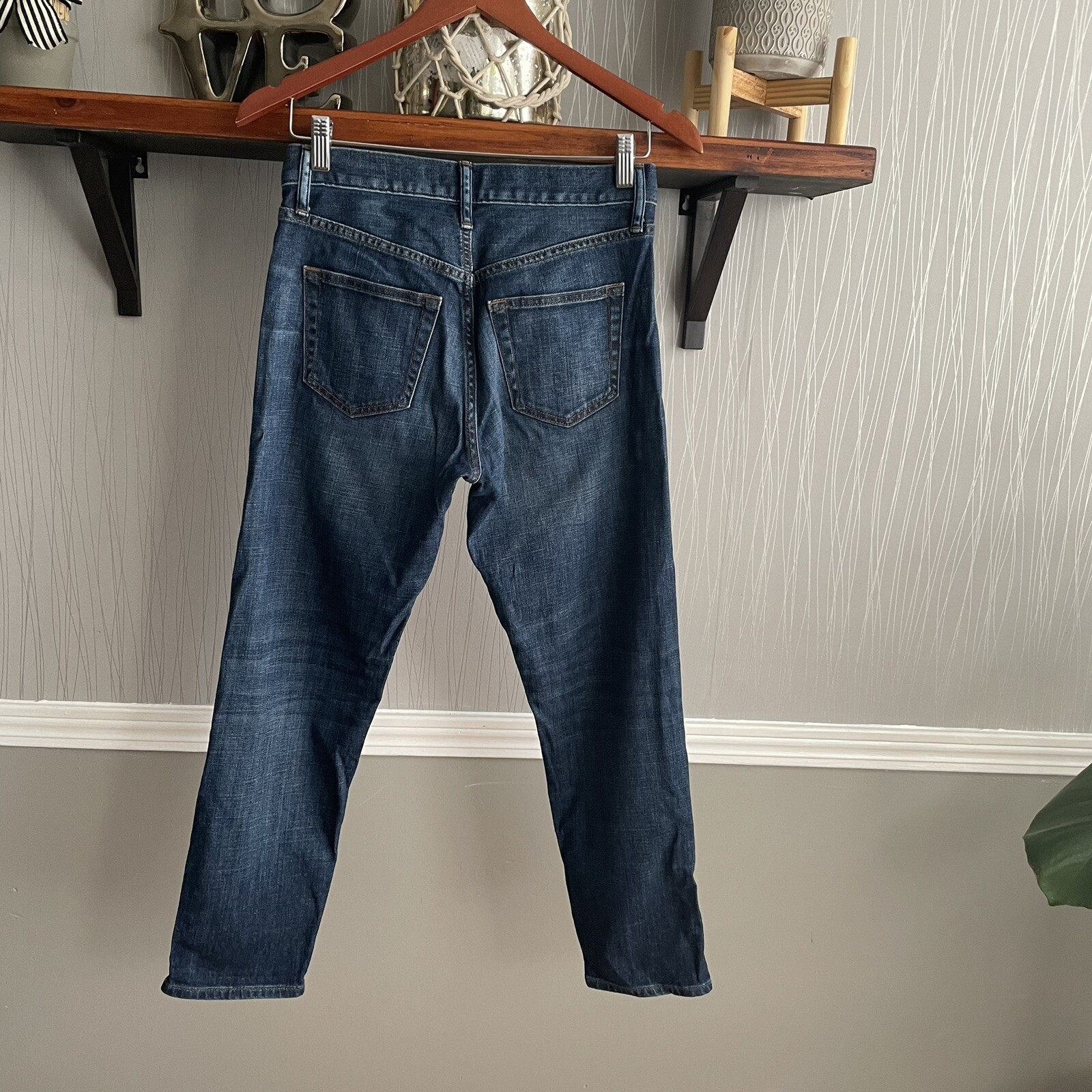 Uniqlo Slim Boyfriend Tapered Mid Rise Kaihara Denim … Gem