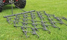 H-HC04 - British Drag Chain Harrow 4ft Wide 3 Way Tines