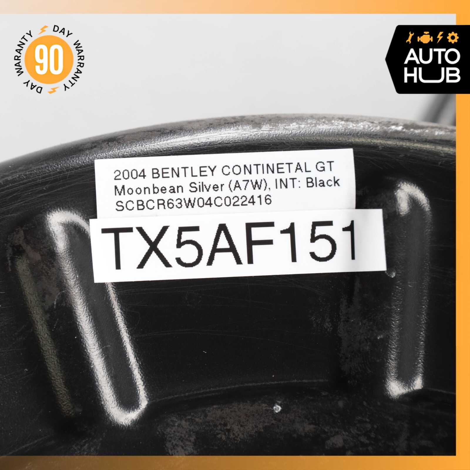03-07 Bentley Continental GT Coupe Front Left Side Spindle Knuckle Hub OEM 96k