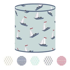 ArtToFrames 10" Lamp Shade Beach Designs Acrylic Uno or Spider Fitting 70