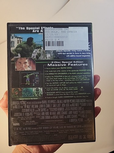 The Hulk DVD 2003 (2-Disc Widescreen Set) - Picture 4 of 6