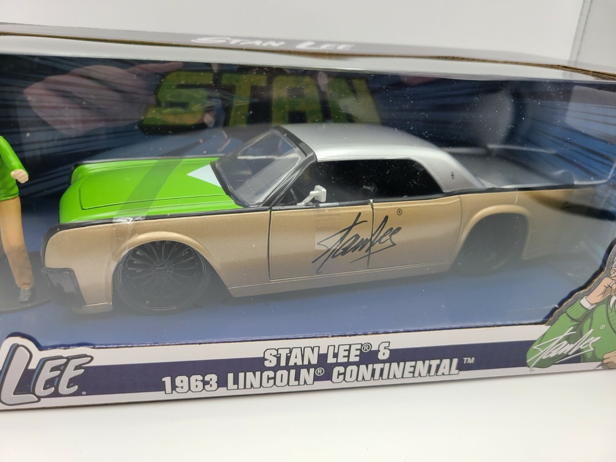 2021 JADA STAN LEE & 1963 LINCOLN CONTINENTAL VHTF RARE IN