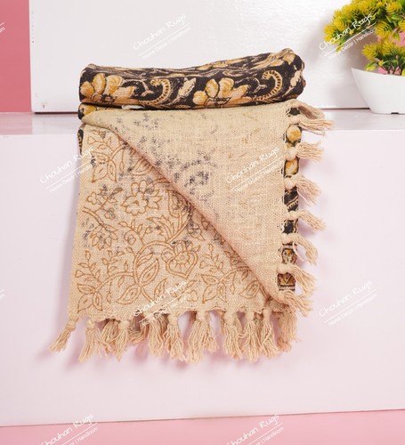 Manta de algodón suave telar a mano funda de sofá 50"x70" boho étnica toalla de playa - Imagen 19 de 37
