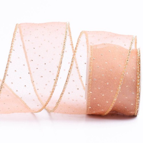10 Yards Polka Dot Yarn Ribbon Webbing DIY Bow Hair Flower Wrapping Accessories - Picture 7 of 17