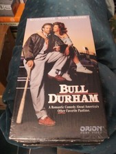 Bull Durham RARE Orion Red Black tape 1st Ed 1989 VHS Kevin Costner baseball NEW