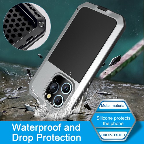 Coque pour iPhone 15 Pro Max 15 Plus Coque Métal Antichoc Gorille Résistante - Photo 22 sur 36