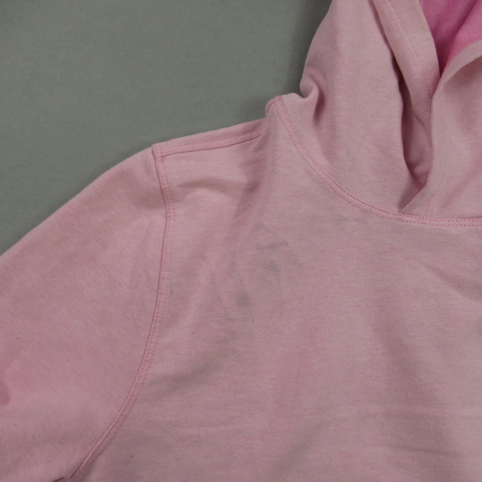 Moletom com capuz Vineyard Vines meninas manga longa grande casual leve rosa ao ar livre - Imagem 2 de 4