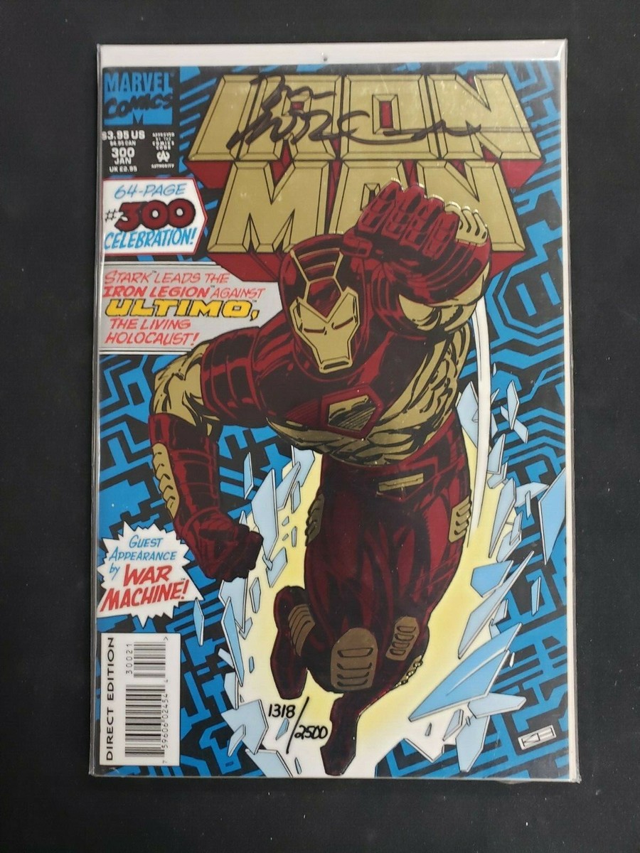 Iron Man 300 Signed Tom Morgan limited 2500 Copies COA Enhanced Direct  Edition