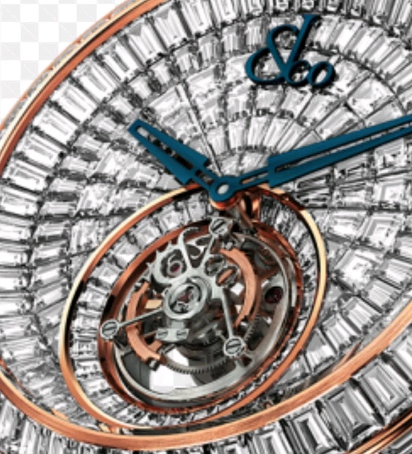 Gold Tourbillon Balance Wheel For Hublot, Jacob And Co, Romain Jerome Tourbillon — 第 4/4 张图片