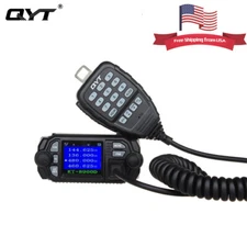 QYT KT-8900D 25W VHF 144-148MHz UHF 420-450MHz Dual Band Mini Mobile Transceiver