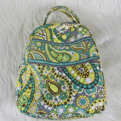 yellow vera bradley lunch bag