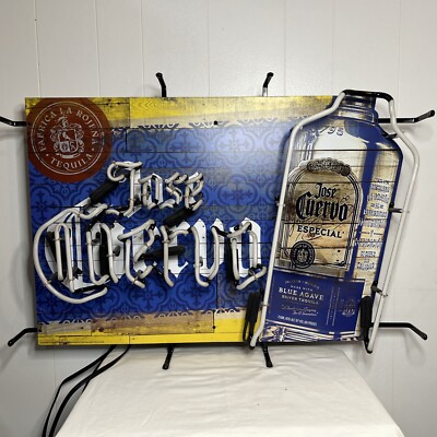 Jose Cuervo Especial Neon Sign Works Great Condition 32x22x5